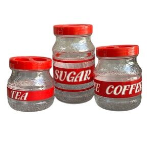 Cove 60’s Glass Canister Set